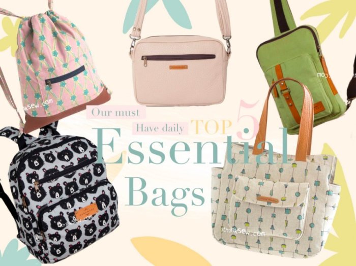 IThinksew - Patterns and More - Introducing Our Must-Have Daily ... 10 Must-Have Handbags for Every Occasion