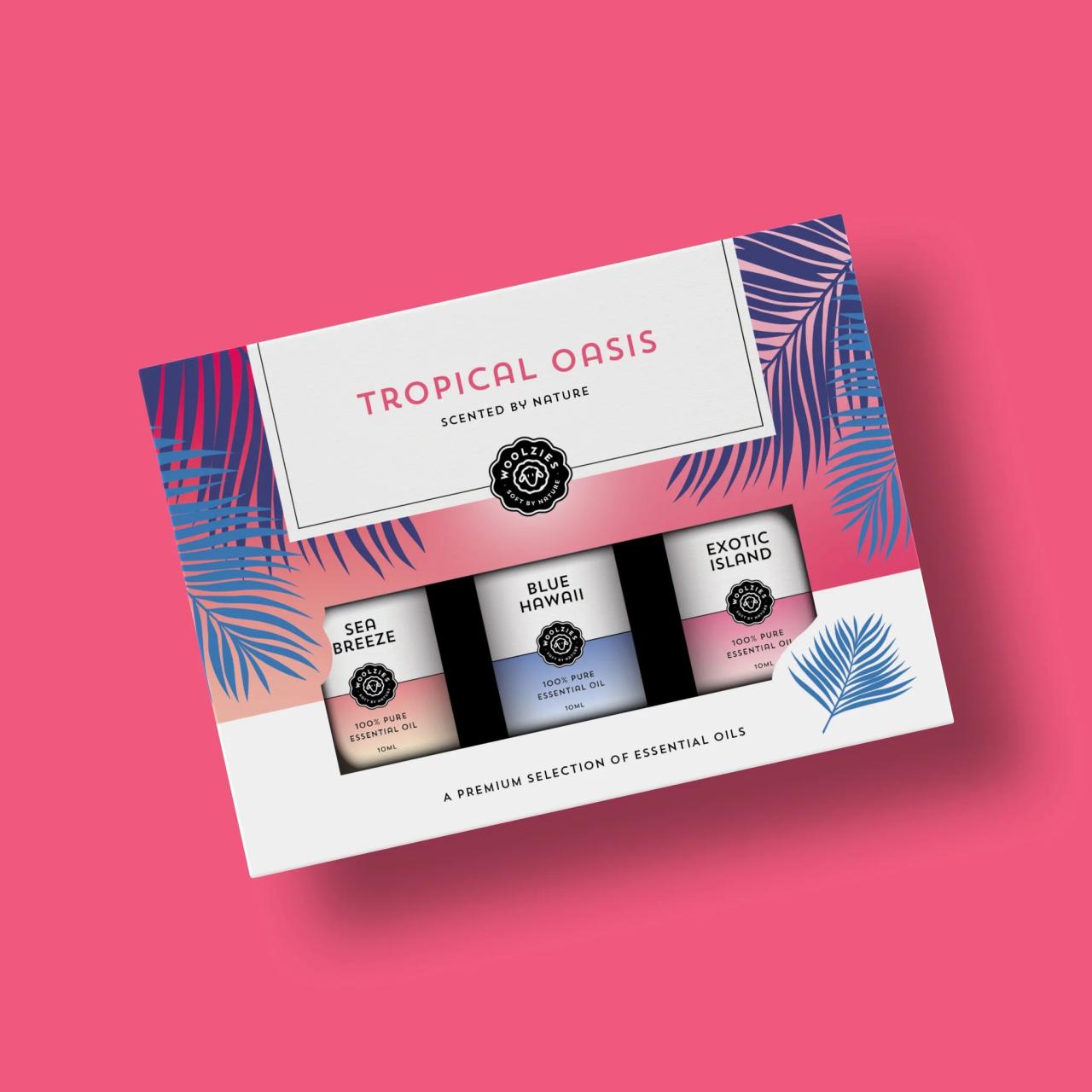 Tropical Oasis Essential Oil Blend Collection – Woolzies.com Outdoor Oasis: Must-Have Products for Your Backyard